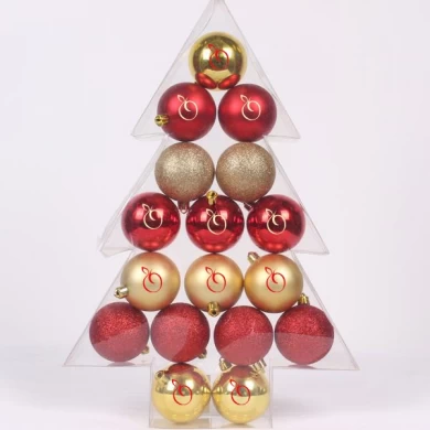 Hot Selling Tree Shape Christmas Ball Set