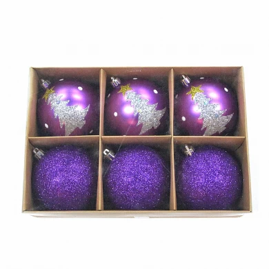 Hot selling fine quality plastic christmas decoration ball