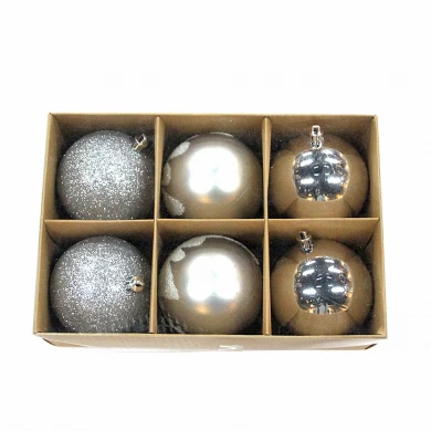 Hot selling fine quality plastic christmas decoration ball