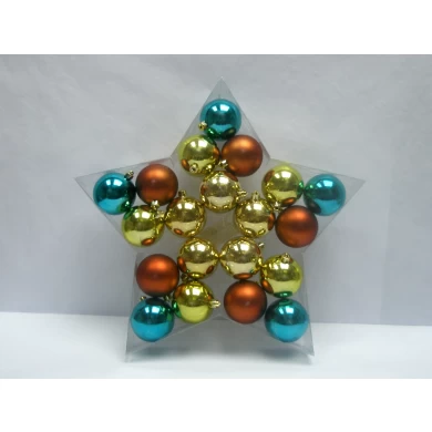 Bola de Natal inquebrável de luxo ornamento