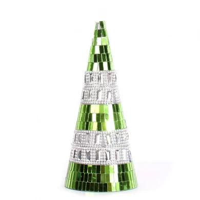New Design Christmas Mirror Ornament Tree