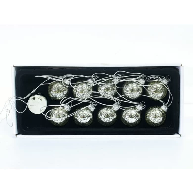 New Type Hot Selling Glass Christmas Ornament Set