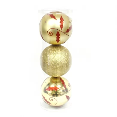 Ornamental excellent quality hanging Christmas ball set