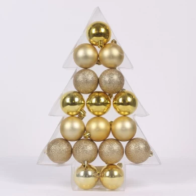 Ornamental salable shatterproof Christmas ball set