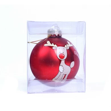個人化されたクリスマスのボール飾り