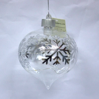 Promotional Lighted Christmas Hanging Ball Ornament