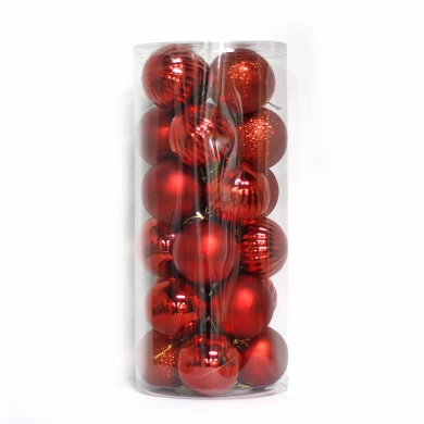Promotional Plastic Christmas Tree Decorative Ball