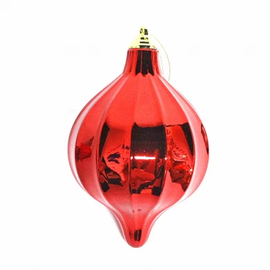 Promotional new design plastic Christmas painted ball