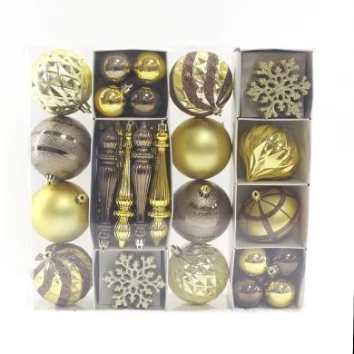 Shatterproof high quality plastic Christmas decorative ball