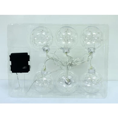 Top Quality Clear Glass Ball With UL and CE Approved Led Lights