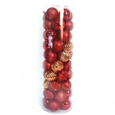 De alta calidad vendible Navidad bola decoración tubo