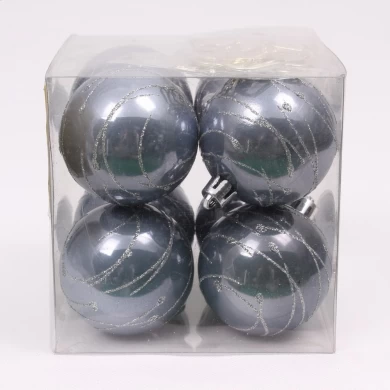 All'ingrosso di alta qualità plastica ornamento palla di Natale