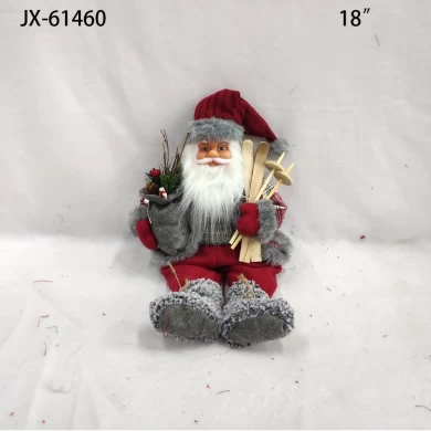 Xmas tree ornaments gift decorative toys soft plush christemas doll santa claus