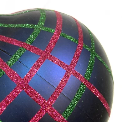 navidad& 2021 new Decorating glitter shiny merry plastic shatterproof Christmas Xmas balls