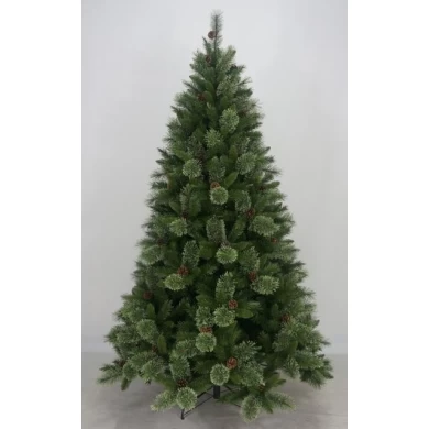 ПВХ/ПЭ микс Рождественская елка теплый светодиод горит дерево фея света светодиодные Рождественская елка