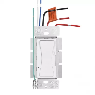 0-10V 3 Way Slide Dimmping Switch Dimmer Controller التبديل لجميع المصابيح المتوهجة ، الهالوجين ، LED و CFL