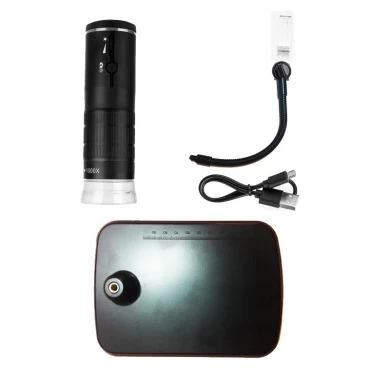 1000x magnification HD 2MP 1080P resolution portable adjustable wireless WIFI digital handheld microscope camera