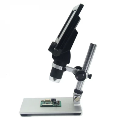 Microscopio 12MP 1-1200X Microscopio digital para soldar microscopios electrónicos Cámara de lupa de amplificación continua