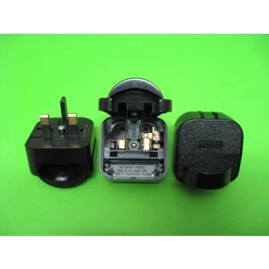 13A Schuko European To 2 In 1 UK  Plug Adapter SE-SCP