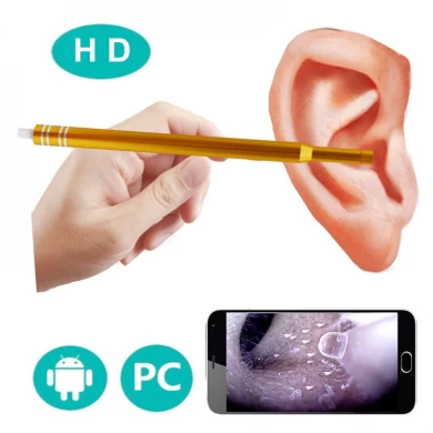 3 po en 1 dropshipping USB 5,5 mm visuel Nouvel élimination de la cire d'oreille HD Caméra Endoscope de nettoyage de l'oreille