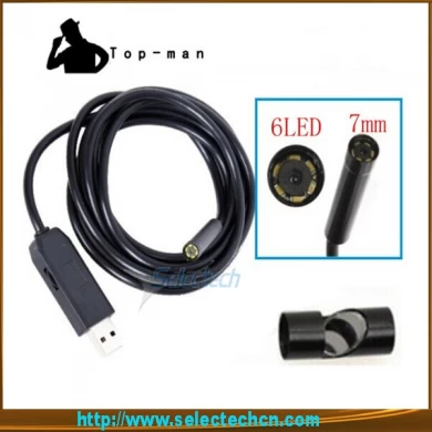 7mm-5M Waterproof USB Wire medical endoscope tube camera from medical endoscope tube factory SE-705M
