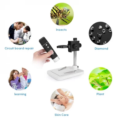공장 도매 고품질의 와이파이 현미경 카메라 1000x의 USB 및 와이파이 디지털 현미경