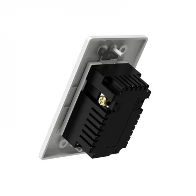 Carregamento rápido USB A e Type-C PD carregadores de tomadas de parede carregador rápido com portas de carregamento USB 5V 2.4A