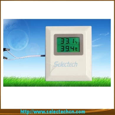 الرطوبة ودرجة الحرارة أجهزة الاستشعار / الارسال لتركيب الحائط مع شاشة LCD SE-MW سلسلة