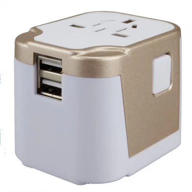 New gadget electronic gifts multi usb travel adapter universal electrical socket plugs cell phone charger
