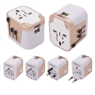 New gadget electronic gifts multi usb travel adapter universal electrical socket plugs cell phone charger