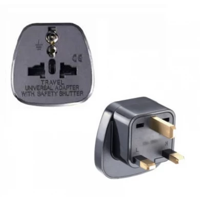 Sichere Multi Adapter Series Universal Um 3 Pin USA Stecker-Adapter Mit Secuity Tor SES-5