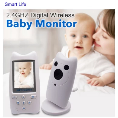 المنزل الذكي 2.4GHz اللاسلكية 2.4 بوصة شاشة LCD للرؤية الليلية مراقبة الطفل مع التقاط الصور ومراقبة درجة الحرارة