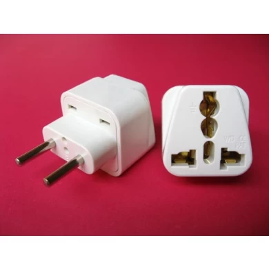 Οικουμενική 4,0 χιλιοστά 10Α Univesal Για Δύο Pin Ευ Plug Adapter με το CE SE-UA9C