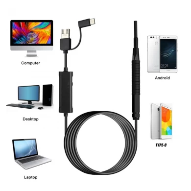 أداة USB 3 الرقمية الأذنية في 1 فحص مهنة المنظار HD HD HD المرئي otoscope