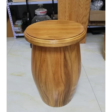 Bar wooden wine barrel table customized logo