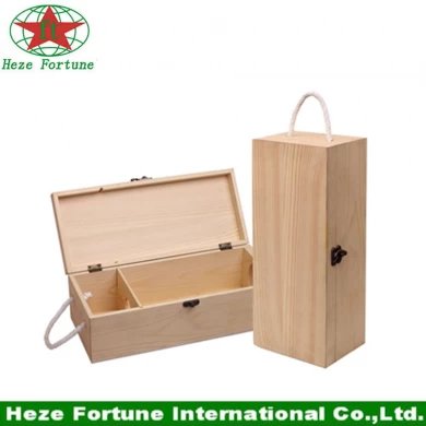 تخصيص صندوق من الخشب بسيط لقوارير الزجاج