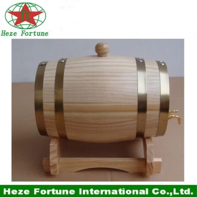Handmade little customized oak barrel for home decoration