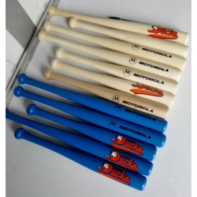 Mini decorative cheapest wood balseball bat customized logo