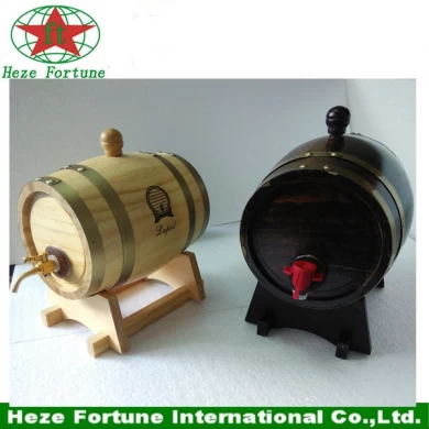 Mini wooden barrel for home decoration