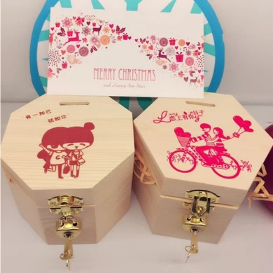 Christmas Gift Heart Shape Verpackung Custom Logo