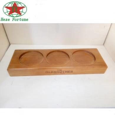 customizable colour and logo wooden serving tray