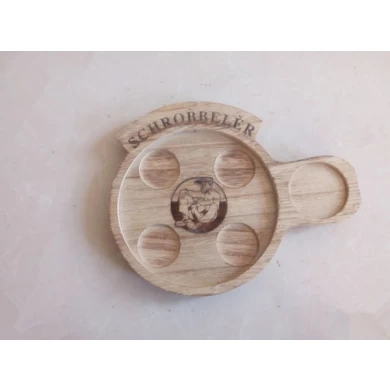 customizable colour and logo wooden serving tray