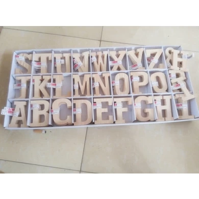 différentes polices pin lettre de l'alphabet en bois avec des prix personnalisés tag