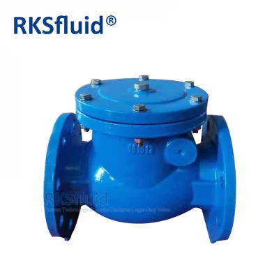 ANSI B16. Dn300 Cast Iron Swing Check Valve with Flange