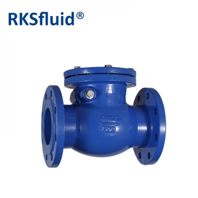 ANSI Dn300 cast iron Swing Check Valve BS5153 PN16 with Flange