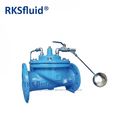 ANSI water level control valve ductile iron 6 inch automatic modulating float controlle valve for water tank