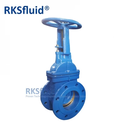BS 5163 Rising Stem Resilient Seat Flanged Gate Valve CE Approval for water