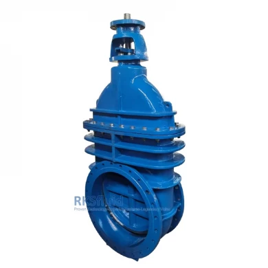 BS5163 ductile cast iron DN1200 metal seated gate valve