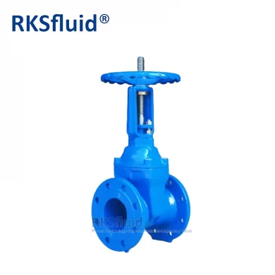 CE 6 inch Rising stem DI CI ductile iron flange 300mm gate valve with prices