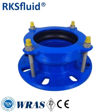 Cast iron flange adaptors connection with valve pipe fittings